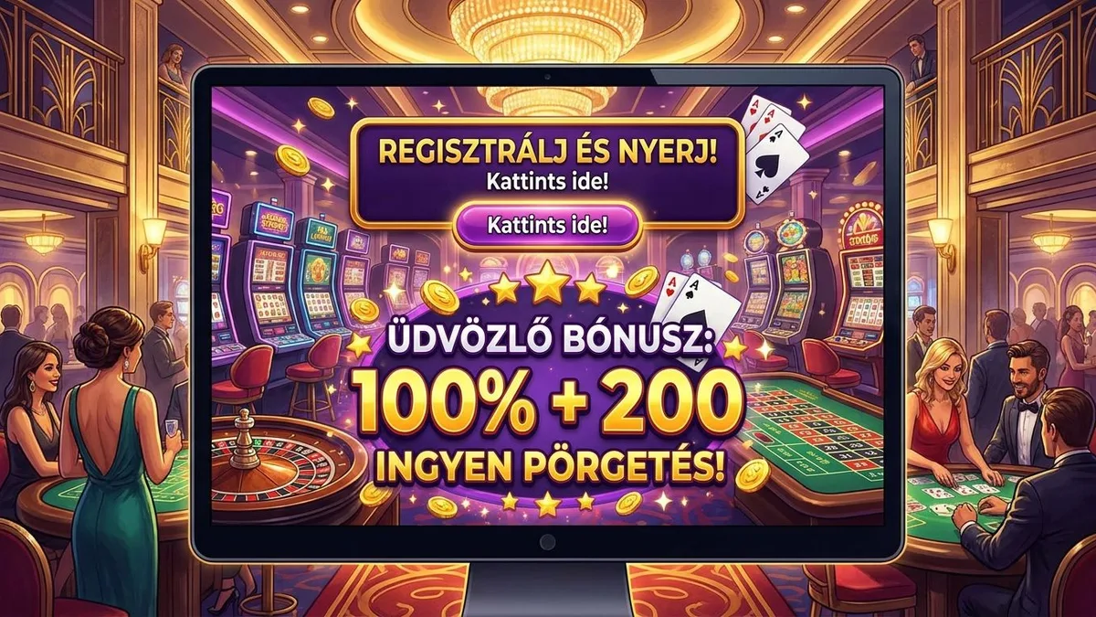 Regisztráció bónusszal